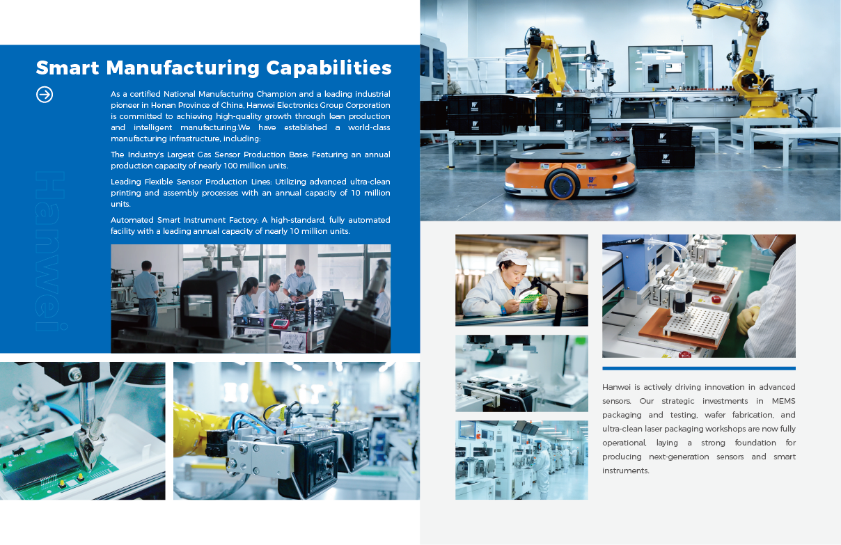 Hanwei manufacturing capacities brochure page