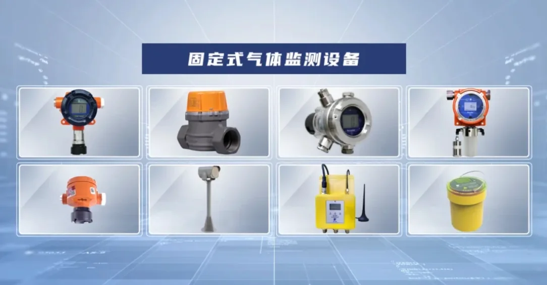 Fixed gas monitoring equipment shown in Hanwei's supply-chain feature