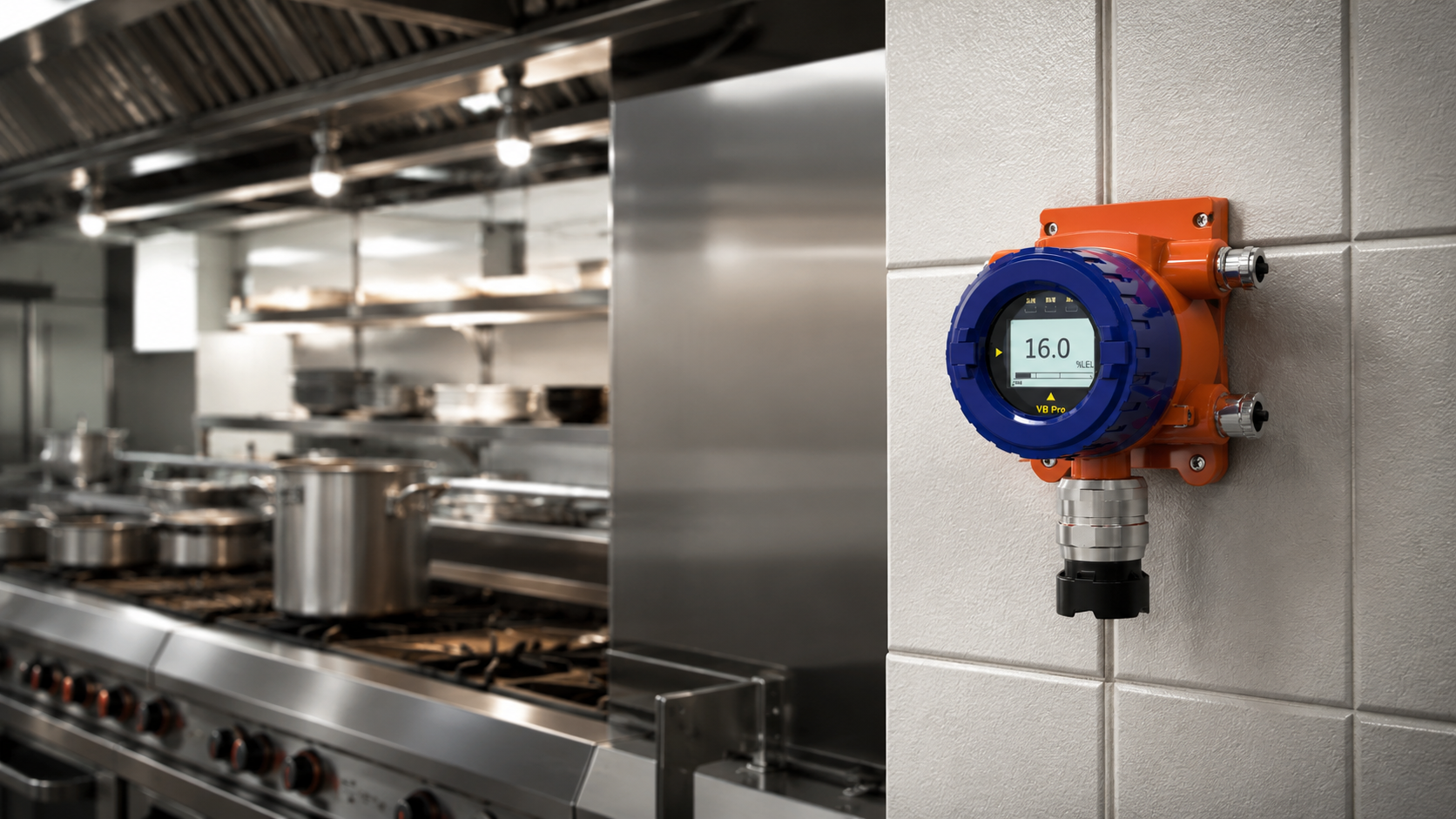 Commercial Kitchen Gas Detection & Alarm Control System product category visual